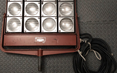 Used Mole-Richardson 7800W 12 Light Quartz Molefay For Sale