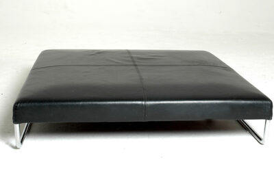 Used One Leather Minotti Ottoman For Sale