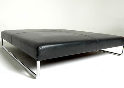 Used One Leather Minotti Ottoman For Sale